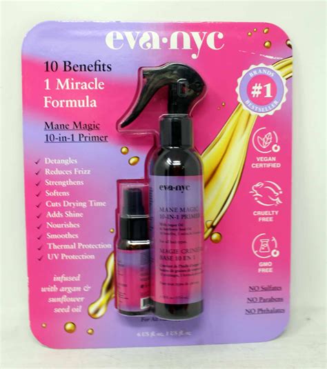 Get Picture-Perfect Hair with Eva NYC Mane Magic Primer